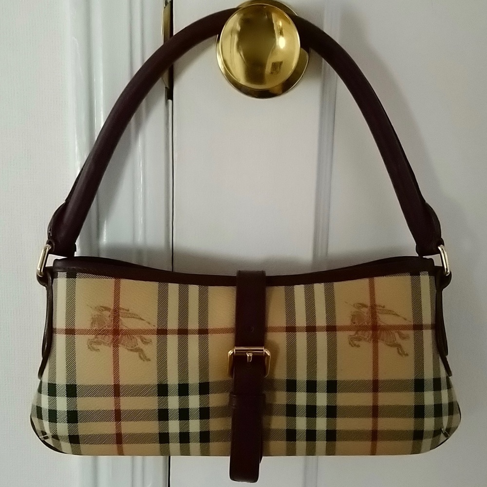 BURBERRY BAG - Classic Plaid, Made in Italy